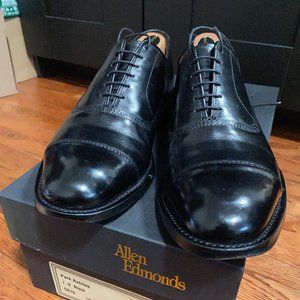 Allen Edmonds Park Avenue 7 D Black